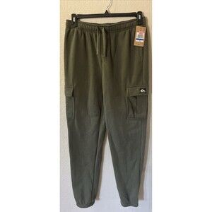 Quicksilver Joggers Sweatpants Forest Green  Mens XL